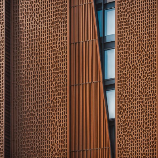 CORTEN STEEL – RAIN SCREEN